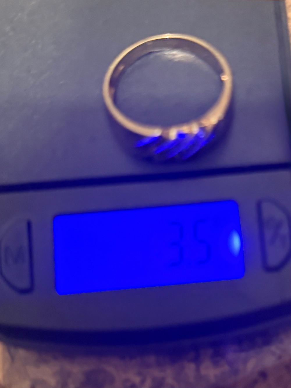 ✨ Men's 10kt Gold & Diamond Ring Sz10✨ - Picture 17 of 17